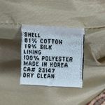 Talbots  Blazer 8 Vtg 90s Silk Cotton Floral Tapestry Art Old‎ Money Quiet Luxury Photo 9