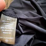 Ryan‎ Michelle Womens Size L Black Draped Fitted Classic Elegant Dinner Dress Size L Photo 10