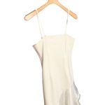 Elliatt Ivory Asymmetrical Hem Starlet Midi Gown Dress Photo 3