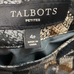 Talbots Pleated Chevron Print Skirt Photo 5