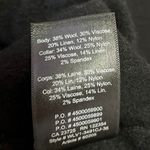 Aritzia Babaton Black Wool Linen Knit Long Sleeve Turtleneck Sweater Top Size S Photo 3