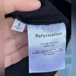 Reformation Axel Dress in black size small Photo 7