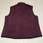 Woolrich  Technowool Wool Full Zippered Vest Womens Size Medium Amethyst‎ Purple Photo 8