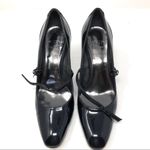 Joan & David black patent/leather Mary Jane shoes, size 8.5 Photo 5