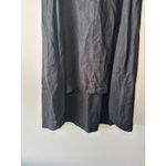 Magic  LINEN Black Linen Asymmetrical Flowy Light‎ Dress Royal Toscana Size Small Photo 5