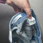 Eunina Jeans Kadence Mid Rise Cuffed Distressed Denim Shorts Women's XS Blue Photo 4