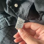 RSQ High Rise Straight Leg Jeans Women’s 27 Black Distressed Denim Button Fly Photo 8