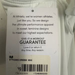 Athleta  Kokomo swim Dress, M, white scrunch neck racerback dress Photo 10