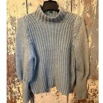 Line and Dot NWT  mock neck sweater, size small, blue Photo 1