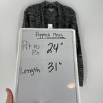 14th & Union  Open Front Knit Cardigan Heather Gray Women's Size Small Photo 6