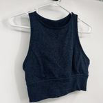Joy Lab Blue M Crop Top Workout Tank Sports Bra Fitness Yoga Gym Running Pilates Size M Photo 1
