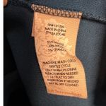 Soft Surroundings  Teal Blue Scallop‎ Sleeve Keyhole Neck Maxi Dress Size Large Photo 5