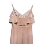 Lulus Mermaid Maxi Dress Gown Cherish The Moment Lined Maxi Ruffle Pink XS NWOT Photo 6