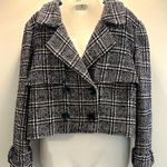Formula Joven women’s Blue and black tweed cropped blazer See Measurements Size undefined Photo 0