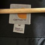 Carhartt  Navy Blue Full Zip Winter Coat Hoodie Medium Photo 2