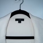J.Crew  Ivory White Camille Shrunken Sweater-Blazer Size Large Photo 5
