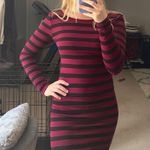 Forever 21 Striped Long Sleeve Dress Photo 1