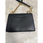 Coach Black Leather Chain Shoulder Bag Photo 1