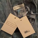 Mac Duggal 14521 Blue Floral Embellished Short Sleeve Mesh Gown Dress Photo 13