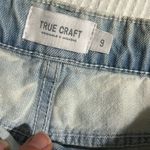 True Craft Denim Shorts High Rise Waist Jean Frayed Distressed Womens 9 Photo 10