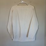 Madewell  Women's Asherton Waffle Henley Sweater Wool Blend High Low‎ Size XL Photo 4