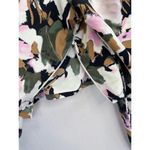 VERO MODA CROP TOP Hui Floral Print Long Sleeves Off Shoulder Top Size XS Photo 5