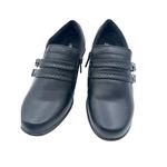 Easy Street Size 6.5 WW Side Zipper Business Casual Heeled Loafers Synthetic Photo 1