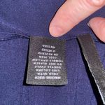 New Direction s tunic blouse deep cut neckline 3/4” belled sleeves size large Photo 7