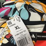 Adidas NWT  x Rich Mnisi  Pride Cropped 3-Stripe Training Tee XL Photo 4