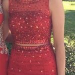 Milano Formals Milano Red Prom Dress  Photo 6