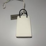 Balenciaga  Shopping Phone Holder Tote Bag White Leather Crossbody Made in Italy Photo 6