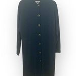 JSS Knit Wear 𖦹 Wool Knit Enamel Button Batwing Sleeve Dress 𖦹 Sea Blue 𖦹 Med Photo 1