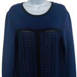 Reiss NEW Elsie Textured Knitted Midi Dress Sweater Long Sleeve Large Photo 6