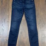 Good American Good Legs Hi-Rise Dark Wash in BLUE183 Skinny Leg Jeans Photo 2