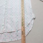 Sundry  Women’s Sz 1 Shirting Oversized Colored Dot Button Down Shirt Photo 13