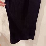 Jonathan Simkhai Colette Cut Out Rib Knit Midi Dress in Black Size L NWT Size L Photo 6