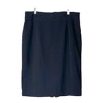 Worthington  Pencil Straight Skirt Classic Black Stretch Women’s Plus Size 16 Photo 2