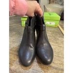 Rag and Bone Harrow Leather Booties In Continuous Black Size 38.5 US 8.5 Photo 4