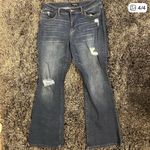 D. Jeans 🌺 DARK HIGH WAISTED FLARE DENIM JEANS SIZE 12🌺 Photo 3