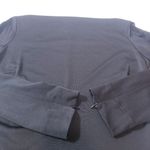 Pinko Italy Elegant Black Long Sleeve Midi Dress Zipper Detailed Boatneck Size 6 Photo 1