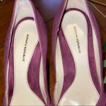 Banana Republic  Purple suede shoes. Size 7.5 Photo 3