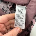 Madewell  Dress Womens Small Pink‎ Purple Shadow Blooms Tillie Puff Sleeve Mini Photo 8