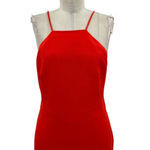 TALULAH Losing My Mind Midi Dress Tangerine Orange Size Medium / US 6 Photo 3