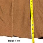 Y2K Farina 2 Penny Lane Faux Fur Trim Trench Coat Old Money Mob Wife M/L Tan Size M Photo 7