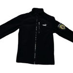 Puma XS/S  Ukrainian Sleeve Patch Black Zip-Up Jacket Athletic Sport Photo 0