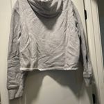 Champion Gray Cropped Hoodie Photo 2