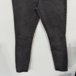 Refuge  Black Jean Leggings Jeggings Women's Size 12 Faux Pockets 2% Spandex Photo 1