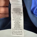 Crane Sport Bra Padded Wireless Size Large 38B/C Blue Photo 3