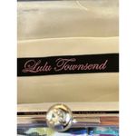 Lulu Townsend  Pastel Print Bow Clutch Bag – Floral Satin – 10” x 4.5” Photo 2