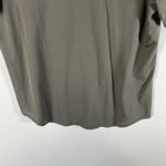 Lululemon  Women's Fast  Free Running Shirt Gray Green‎ Size 4 Athletic Yoga Photo 2
